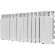 Радиатор алюминиевый STOUT GAMMA 500 14 секций боковое подключение (белый RAL 9010)