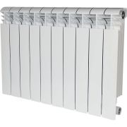 Радиатор алюминиевый STOUT VEGA 500 10 секций боковое подключение (белый RAL 9016)
