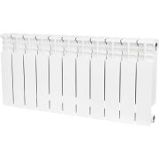 STOUT Space 350 11 секций радиатор биметаллический боковое подключение RAL9016