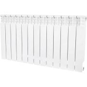 Радиатор биметаллический STOUT Space 500 13 секций боковое подключение RAL9016