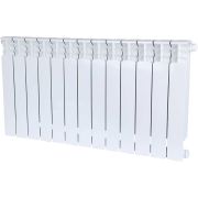 Радиатор биметаллический STOUT Space 500 13 секций нижнее правое подключение RAL9016