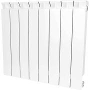 Радиатор биметаллический STOUT STYLE 500 8 секций боковое подключение (белый RAL 9010)