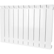 Радиатор биметаллический STOUT STYLE 500 10 секций боковое подключение (белый RAL 9010)