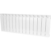 Радиатор биметаллический STOUT STYLE 350 14 секций боковое подключение (белый RAL 9010)