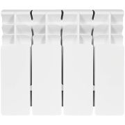 Радиатор биметаллический STOUT TITAN 200 4 секций боковое подключение (белый RAL 9016)