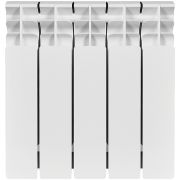 Радиатор биметаллический STOUT TITAN 350 5 секций боковое подключение (белый RAL 9016)