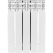 Радиатор биметаллический STOUT TITAN 500 5 секций боковое подключение (белый RAL 9016)