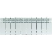 Радиатор биметаллический STOUT TITAN 200 6 секций боковое подключение (белый RAL 9016)