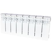 Радиатор биметаллический STOUT TITAN 200 8 секций боковое подключение (белый RAL 9016)