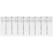 Радиатор биметаллический STOUT TITAN 200 9 секций боковое подключение (белый RAL 9016)