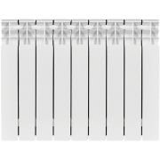 Радиатор биметаллический STOUT TITAN 500 9 секций боковое подключение (белый RAL 9016)