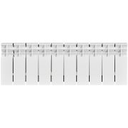 Радиатор биметаллический STOUT TITAN 200 10 секций боковое подключение (белый RAL 9016)