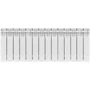 Радиатор биметаллический STOUT TITAN 350 14 секций боковое подключение (белый RAL 9016)