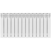 Радиатор биметаллический STOUT TITAN 500 14 секций боковое подключение (белый RAL 9016)