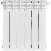 Радиатор биметаллический STOUT TITAN VENTIL 500 6 секций нижнее правое подключение