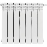 Радиатор биметаллический STOUT TITAN VENTIL 500 7 секций нижнее правое подключение