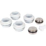 Универсальный монтажный комплект STOUT для подключения радиатора 3/4 RAL 9016