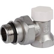Клапан запорно-балансировочный угловой STOUT SVL 1/2 (с дополнительным уплотнением)