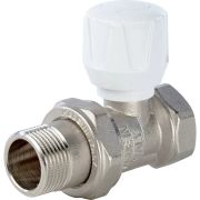 Клапан ручной терморегулирующий STOUT SVR прямой 3/4 20 мм