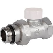 Клапан запорно-балансировочный прямой STOUT SVL 1/2 (с дополнительным уплотнением)