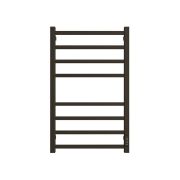 Полотенцесушитель STOUT электрический FORTE quadro 80*50 Черный матовый