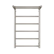 Полотенцесушитель STOUT электрический JAZZ round 80*50 Полированный с полкой