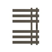 Полотенцесушитель STOUT электрический NEOSOUL quadro 70*50 Графит