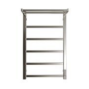 Полотенцесушитель STOUT электрический JAZZ quadro 80*50 Полированный с полкой