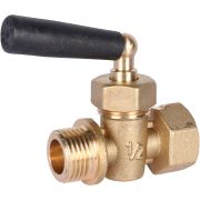 Кран шаровой для манометра STOUT ВР/НР, 1/2