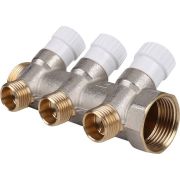 Коллектор распределительный STOUT 1 , 3 отвода 1/2