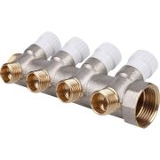 Коллектор распределительный STOUT 1 , 4 отвода 1/2