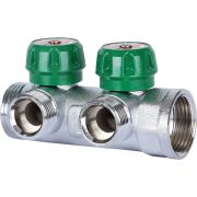 Коллектор регулирующий STOUT 1, 2 отвода 3/4 ЕК