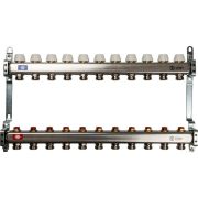 Коллектор из нержавеющей стали без расходомеров STOUT 11 выходов