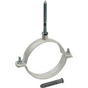 *SCA-6010-000003 STOUT Элемент дымохода хомут крепежный DN100, для крепления к стене.