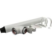 Комплект коаксиальный STOUT для прохода через стену (совместим с Baxi, 60/100, 850 мм)