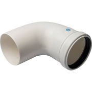 *SCA-8080-000090 STOUT Элемент дымохода конденсац. угол 87° DN80 м/п PP-FE