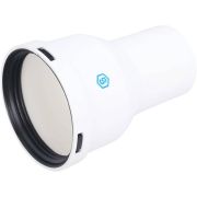 *SCA-8080-006080 STOUT Элемент дымохода конденсац.адаптер увелич. DN60/80 134 мм м/п