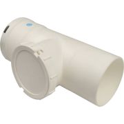 *SCA-8080-010210 STOUT Элемент дымохода конденсац. визуальн инспекция T образн DN80 п/м PP-FE