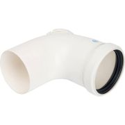 *SCA-8080-010090 STOUT Элемент дымохода конденсац. угол 87° с инспекцией DN80 м/п PP-FE