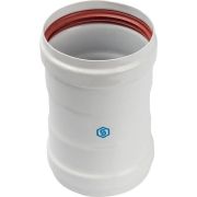 *SCA-0080-010135 STOUT Элемент дымохода соединительный адаптер внутренний для труб DN80 п/п