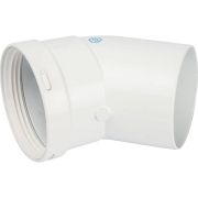 *SCA-0080-000045 STOUT Элемент дымохода отвод 45° п/м DN80