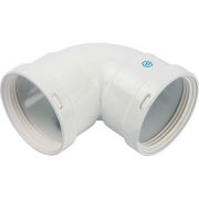 *SCA-0080-020090 STOUT Элемент дымохода отвод 90° м/м DN80