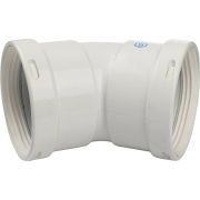 *SCA-0080-020045 STOUT Элемент дымохода отвод 45° м/м DN80