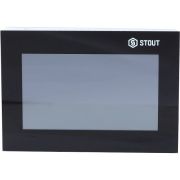 STOUT Беспроводная панель управления M-8e для рейки L-8e, чёрная