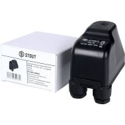 Реле давления для водоснабжения STOUT PM12G, 3-12 бар, 1/4, с накидной гайкой