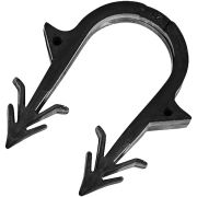 SMF-0004-001620 STOUT Скоба якорная для труб диам.16-20мм с двойным гарпуном, цвет черный