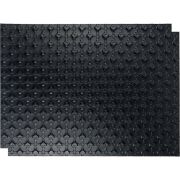Мат для теплого пола STOUT с бобышками черный 1100х800х20