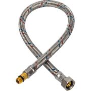 Гибкая подводка для воды STOUT M 10 (18мм) х ВР 3/8, длина 500 мм