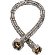 Гибкая подводка для воды STOUT ВР 1/2 х ВР 3/8, длина 400 мм