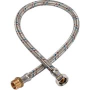 Гибкая подводка для воды STOUT НР 3/8 х ВР 3/8, длина 600 мм